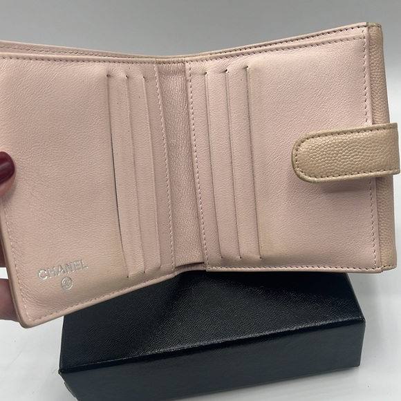 Chanel Portefeuill Double Compact Wallet - Picture 9 of 14